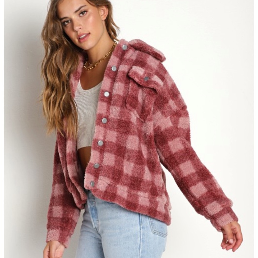 Beach riot Sherpa jacket